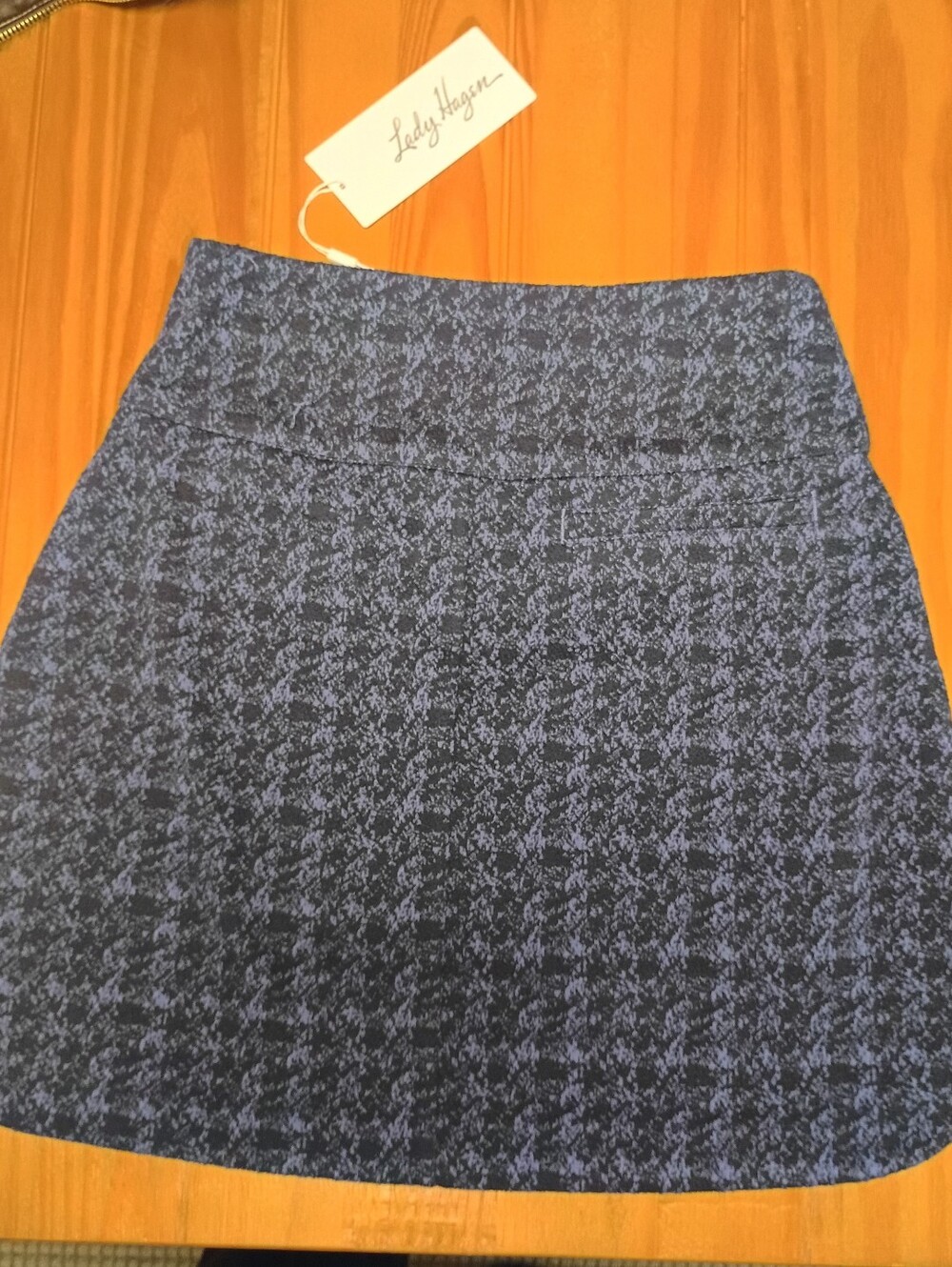 Lady Hagen Women's Clubhouse Boucle Skort Marlin Blue/Dark Navy Size XS..